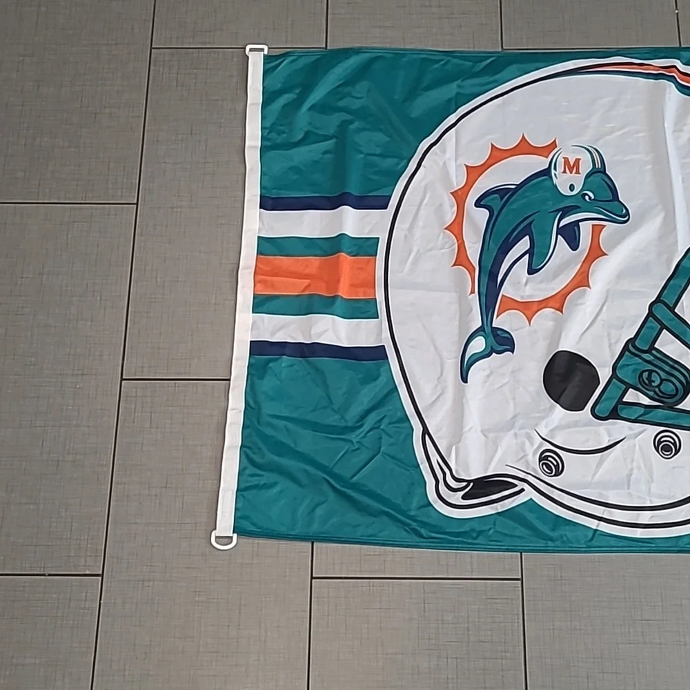 Miami Dolphins Outdoor Flag 56